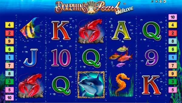 Dolphin’s Pearl Deluxe spielen Slot Spiel Bild