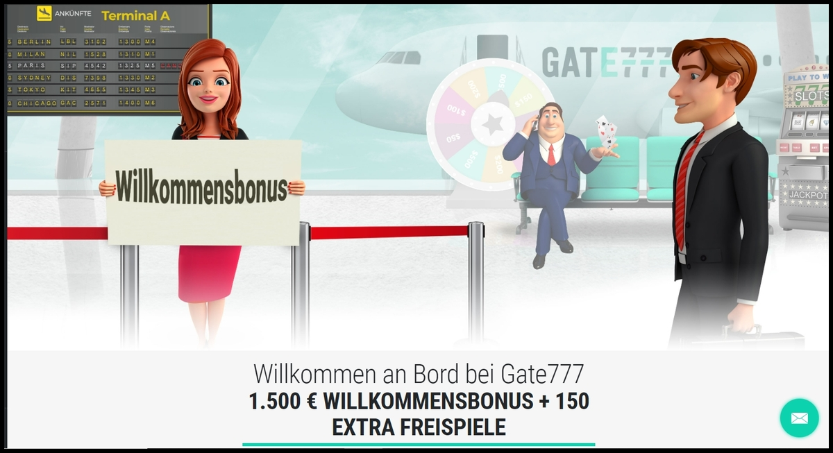 Gate777 Willkommensbonus