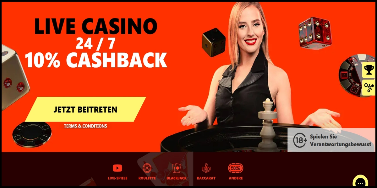 OG Live Casino Cashback