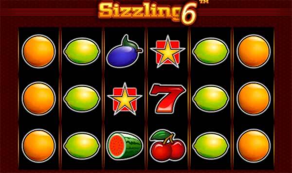 Sizzling 6 kostenlos spielen Slot Spiel Bild